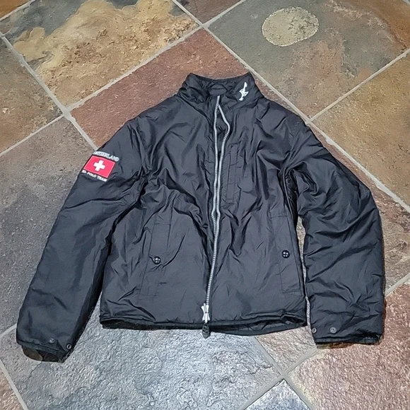 Vintage Reversible Ralph Lauren Polo Team Mercer Puffer - Picture 4 of 11